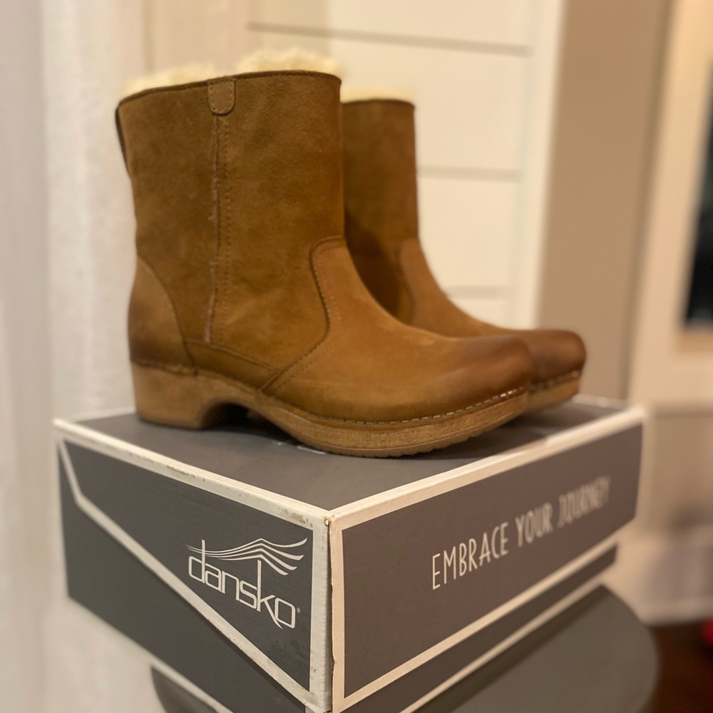 Dansko Bettie burnished Nubuck Boots 37